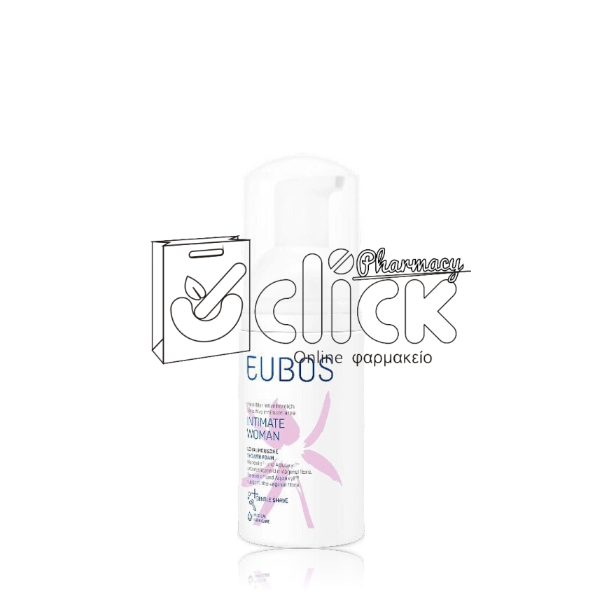 EUBOS Intimate Woman Shower Foam Αφρός Καθαρισμού Ευαίσθητης Περιοχής 100ml
