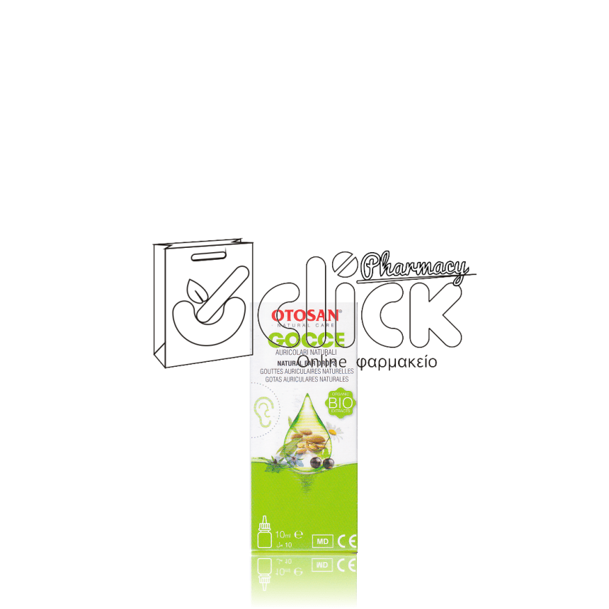 OTOSAN Ear Drops Φυσικές Ωτικές Σταγόνες με Τριπλή Δράση 10ml
