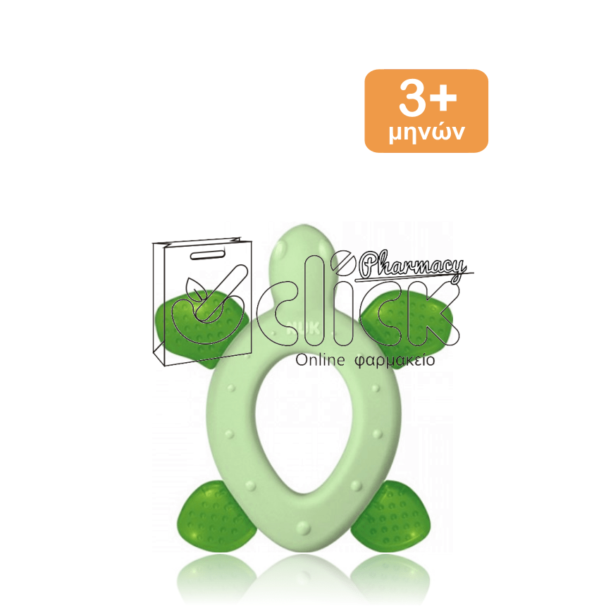 NUK Μασητικός Κρίκος Οδοντοφυΐας για 3m+ Χελώνα - Πράσινο