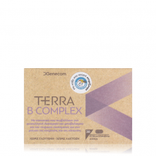 GENECOM TERRA B COMPLEX Συμπλήρωμα Διατροφής με Βιταμίνες του Συμπλέγματος Β x30 επικαλυμμένα δισκία
