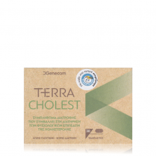 GENECOM TERRA CHOLEST Συμπλήρωμα Διατροφής για τη διατήρηση των φυσιολογικών επιπέδων χοληστερόλης x30 ταμπλέτες