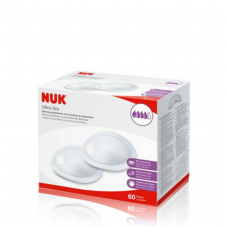 NUK Επιθέματα στήθους Ultra Dry, 60 τμχ