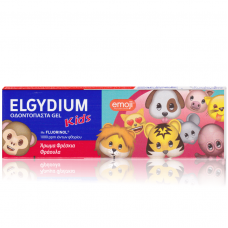 ELGYDIUM KIDS Fresh Strawberry Emoji Παιδική οδοντόκρεμα για ηλικίες 3 έως 6 ετών 50ml