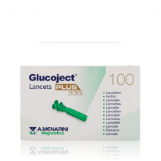 MENARINI Glucoject Lancets 33G Βελόνες Μέτρησης Ζαχάρου 100τεμ