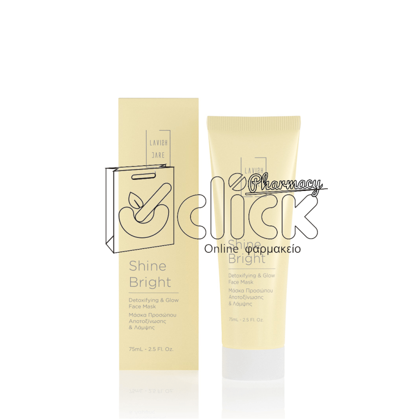 LAVISH CARE Shine Bright Detoxifying & Glow Face Mask 75ml