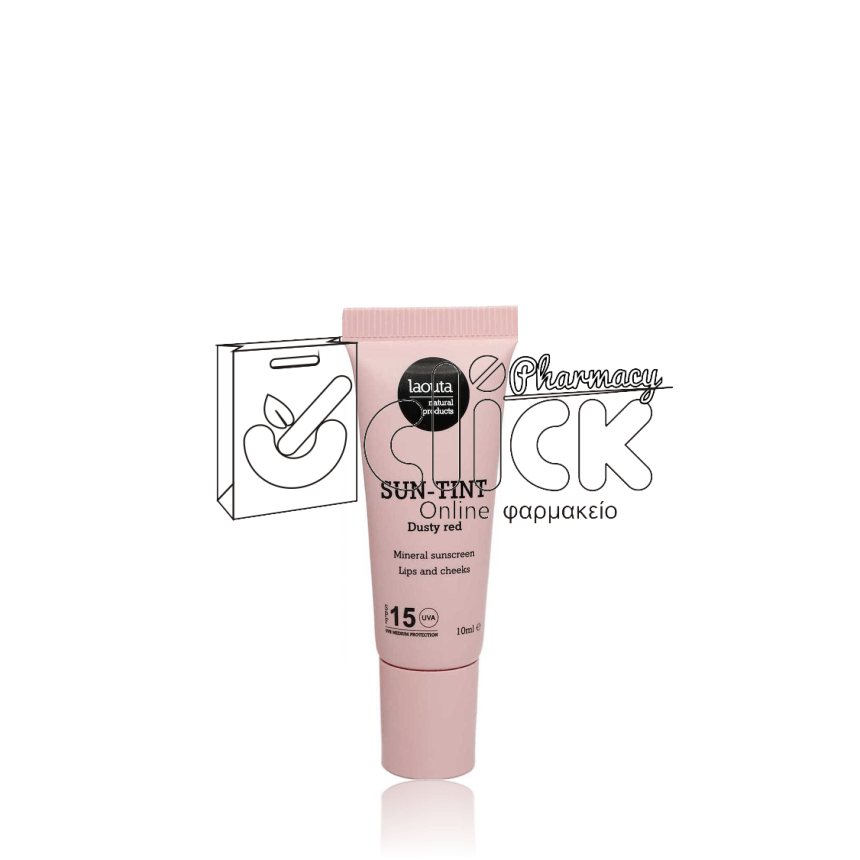 LAOUTA SUN-TINT Dusty red SPF15 10ml