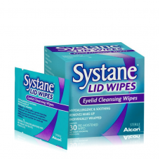 SYSTANE Lid Wipes Μαντηλάκια Καθαρισμού των Βλεφάρων x30 εμποτισμένα μαντηλάκια