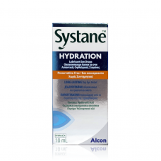 SYSTANE Hydration Λιπαντικές Οφθαλμικές Σταγόνες με Υαλουρονικό Οξύ 10 ml