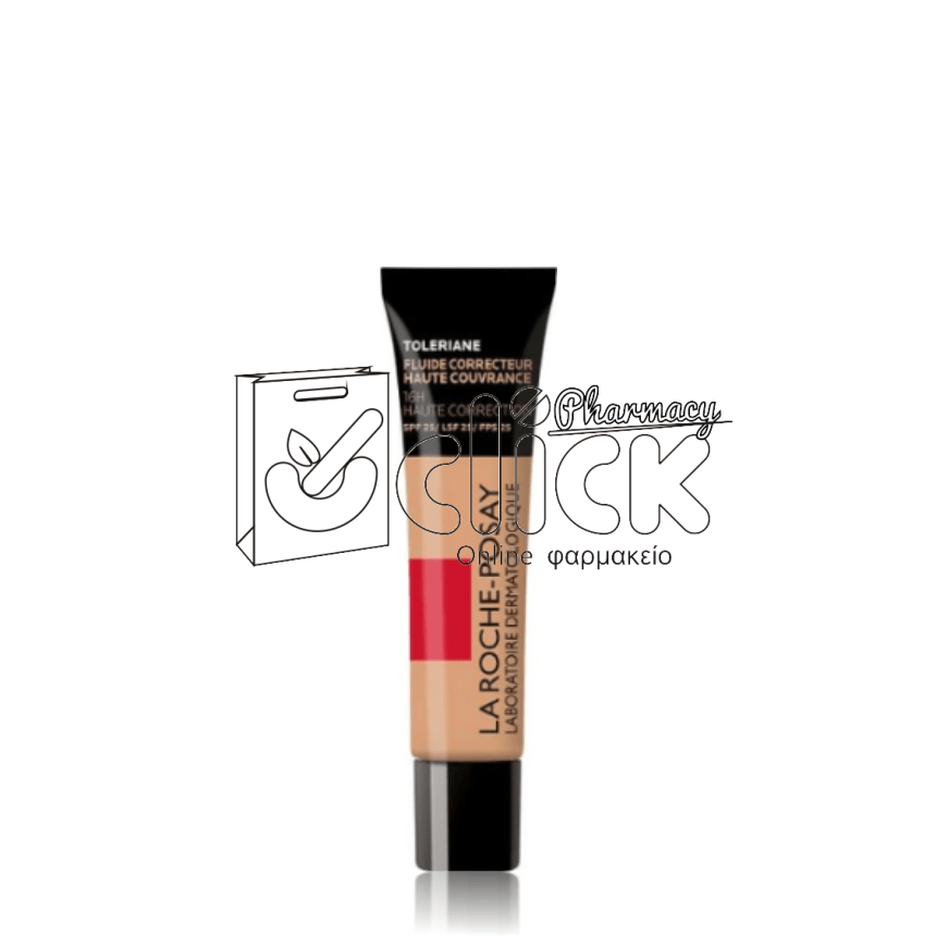 LA ROCHE-POSAY Toleriane Full Coverage Corrective Fluid Foundation για Άμεση Πολύ Υψηλή Κάλυψη Teinte 13 30ml