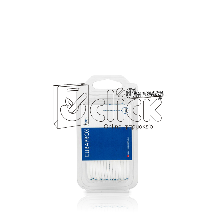 CURAPROX Flosspic DF 967 οδοντικό νήμα και οδοντογλυφίδα σε ένα 30τεμ