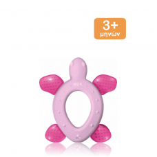 NUK Μασητικός Κρίκος Οδοντοφυΐας για 3m+ Χελώνα - Ροζ