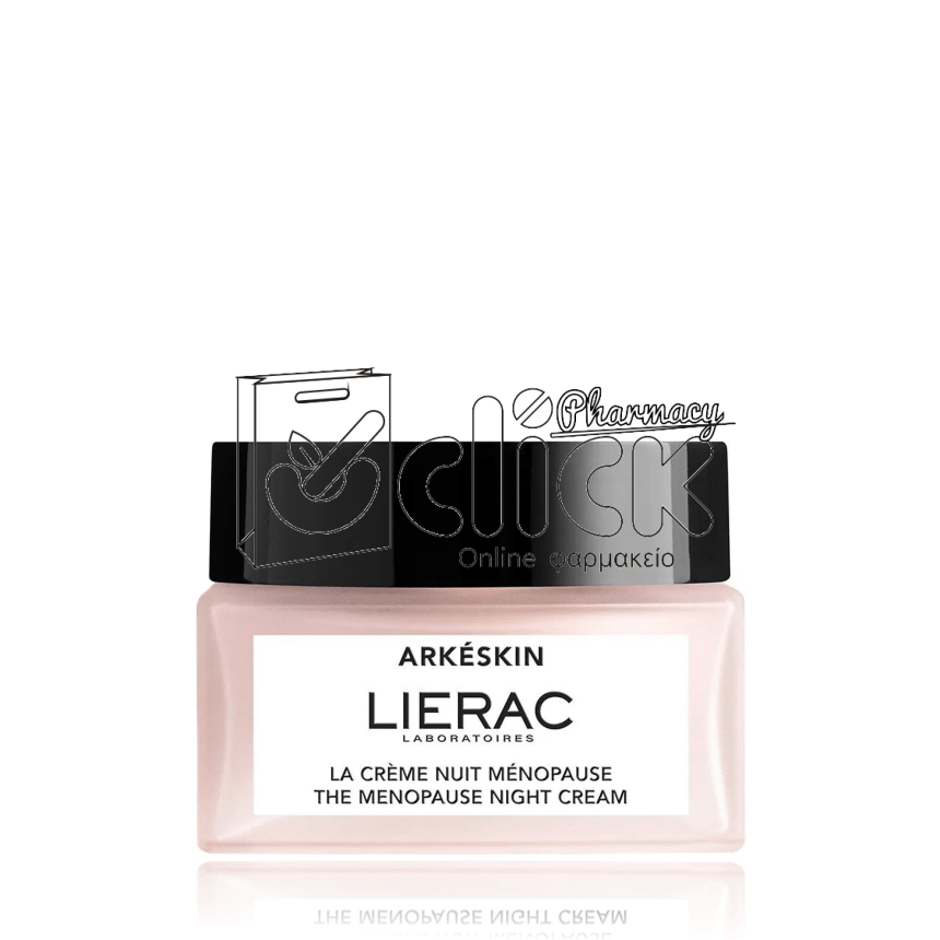 LIERAC Arkeskin Η Κρέμα Νύχτας στην Εμμηνόπαυση Η Κρέμα Νύχτας που διορθώνει τα ορατά σημάδια της εμμηνόπαυσης στην επιδερμίδα 50ml
