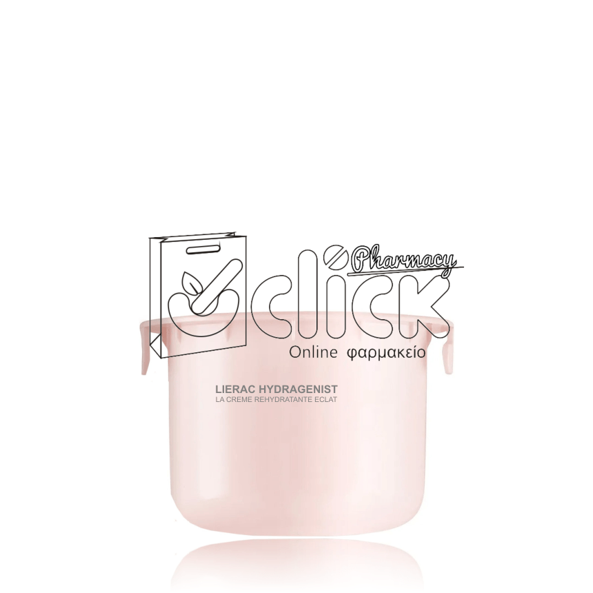 LIERAC Hydragenist Η Crème Ενυδάτωσης Και Λάμψης  Ανταλλακτικό Εντατική ενυδάτωση και άμεση άνεση για κανονικές έως ξηρές επιδερμίδες 50ml