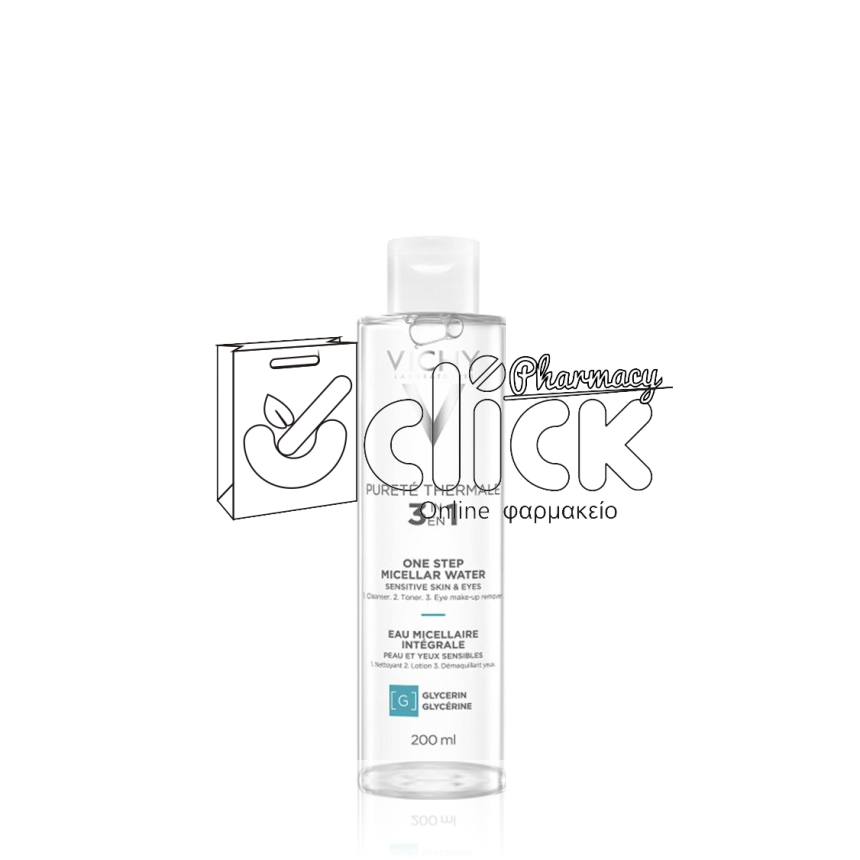 VICHY Purete Thermale Mineral Micellar Water Νερό Micellaire για Ευαίσθητες Επιδερμίδες 200ml