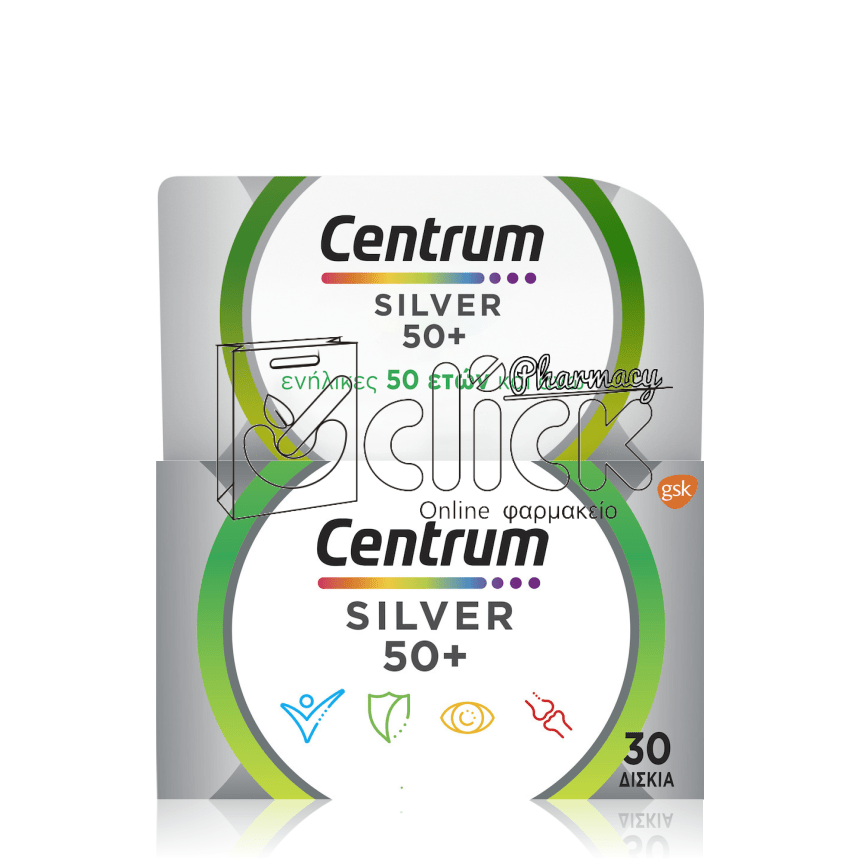 CENTRUM Silver 50+ x30 δισκία