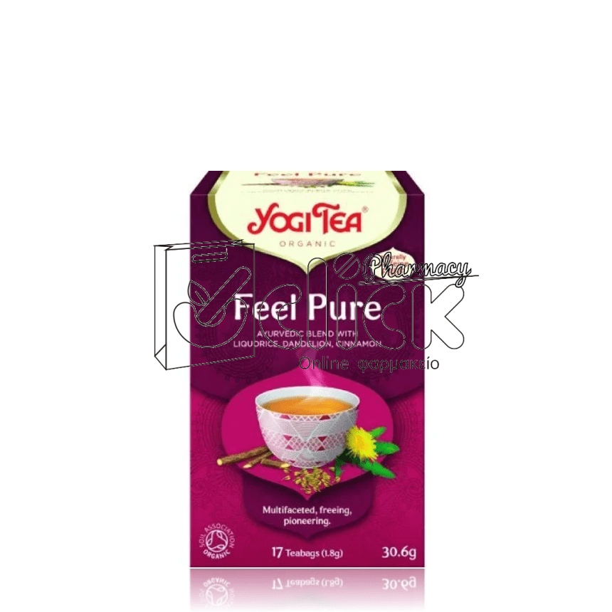 YOGI TEA Feel Pure Detox 30.6gr/17 φακελ.