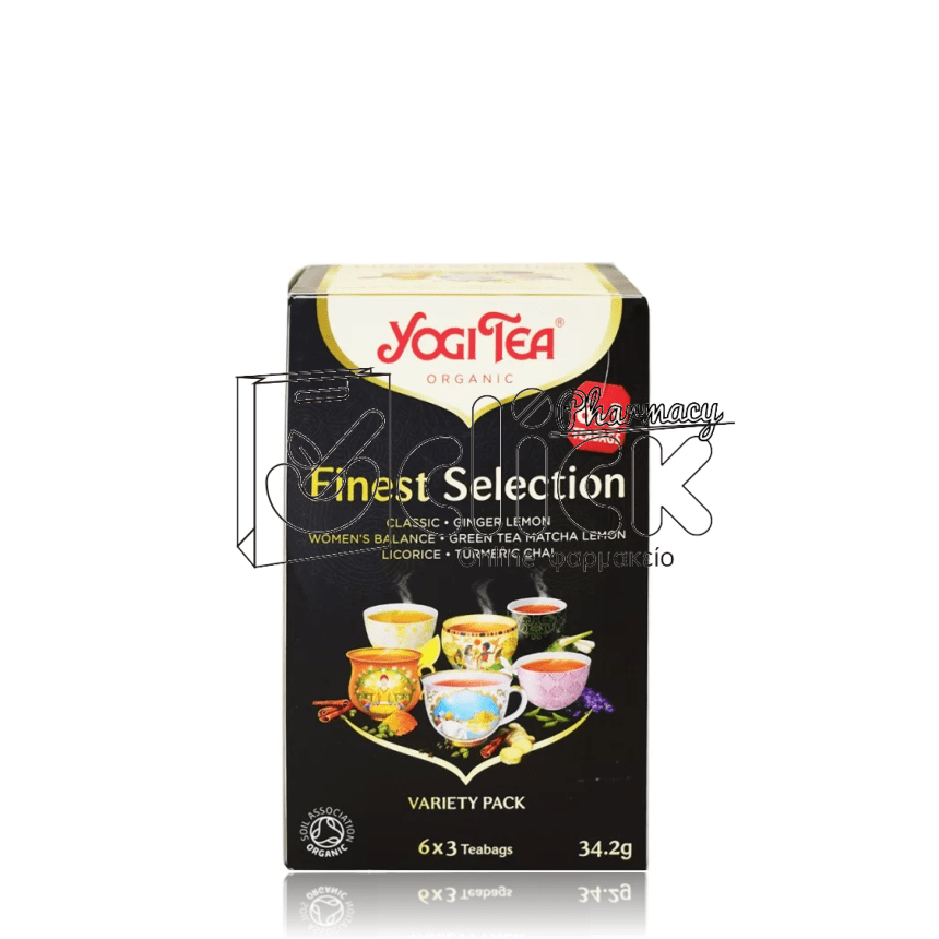 YOGI TEA Finest Selection 34.2gr/6x3 φακελ.