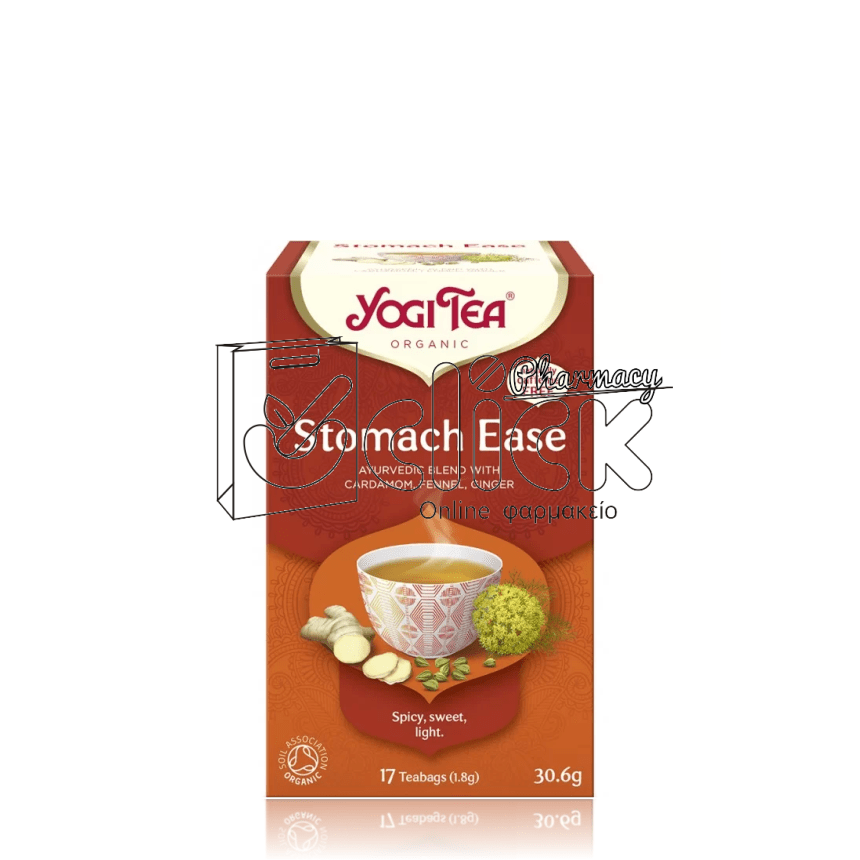 YOGI TEA Stomach Ease 30.6gr/17 φακελ.