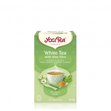 YOGI TEA WHITE Aloe Vera 30.6gr/17 φακελ.