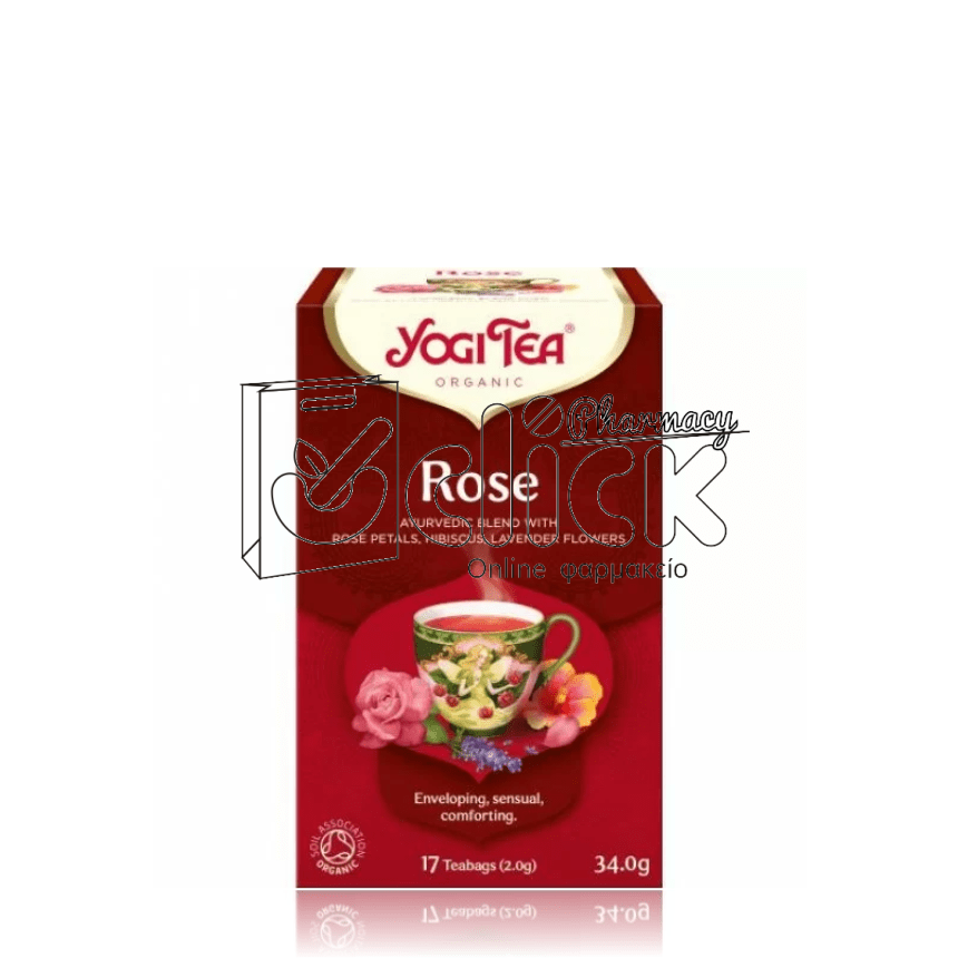 YOGI TEA Rose 34gr/17 φακελ.