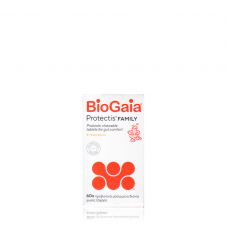 BIOGAIA Protectis Family Προβιοτικά με γεύση λεμόνι x60 μασώμενα δισκία