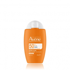 AVENE Ultra Fluid Invisible Aντηλιακή Κρέμα Προσώπου SPF50 50ml