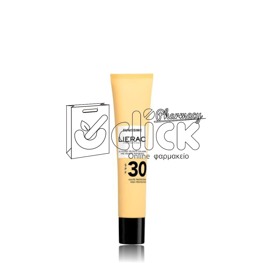 LIERAC Sunissime Το Λεπτόρρευστο Βελούδινο Αντηλιακό  SPF30 40ml