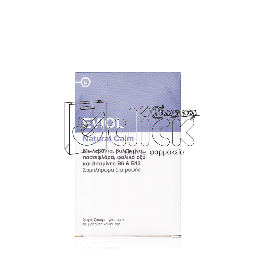 EVIOL Natural Calm x30 κάψουλες