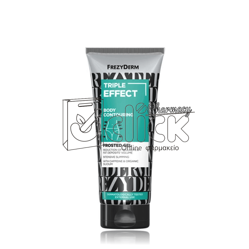 FREZYDERM Triple Effect Body Contouring Frosted Gel για Μείωση κυτταρίτιδας, αδυνάτισμα & σύσφιγξη 200ml