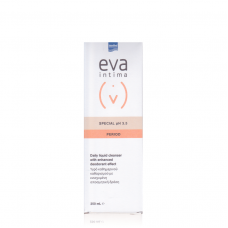 EVA Intima Special pH 3.5 Period Υγρό Καθημερινού Καθαρισμού Ευαίσθητης Περιοχής με Ενισχυμένη Αποσμητική Δράση 250ml