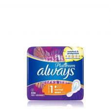 ALWAYS Platinum Normal Size 1 Σερβιετάκια Με Φτερά x8τεμ