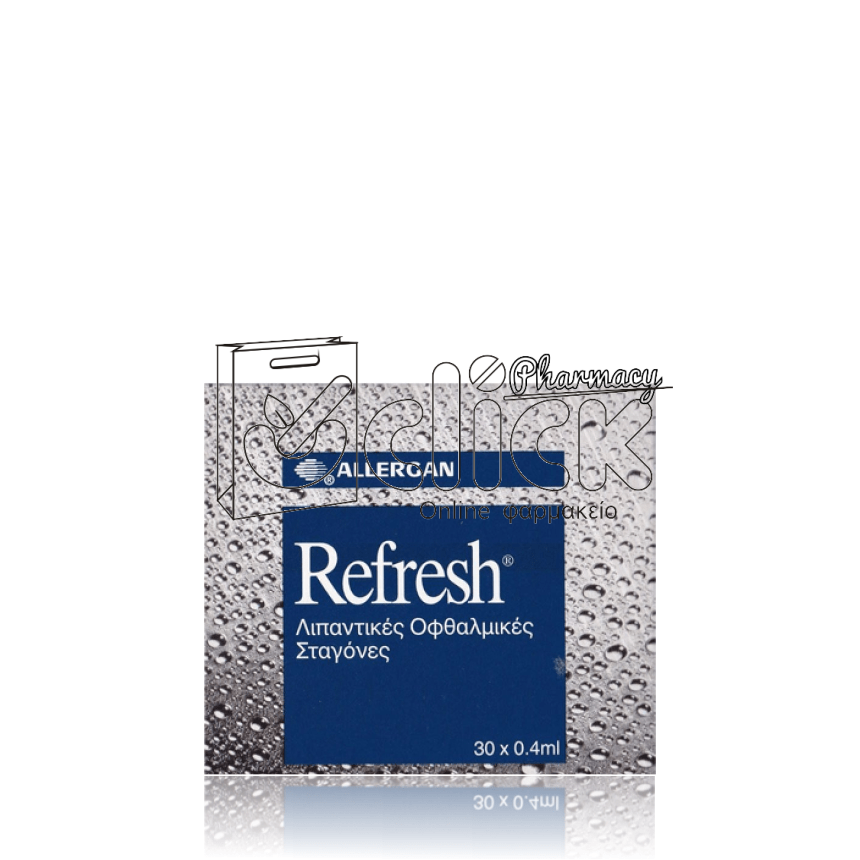 REFRESH Υποκατάστατο Δακρύων χωρίς Συντηρητικά 30x0.4ml