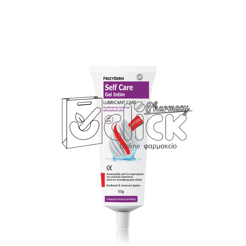 FREZYDERM Self Care Gel Intim Lubricant Care Ενυδατική και λιπαντική αιδοιoκολπική γέλη 50g