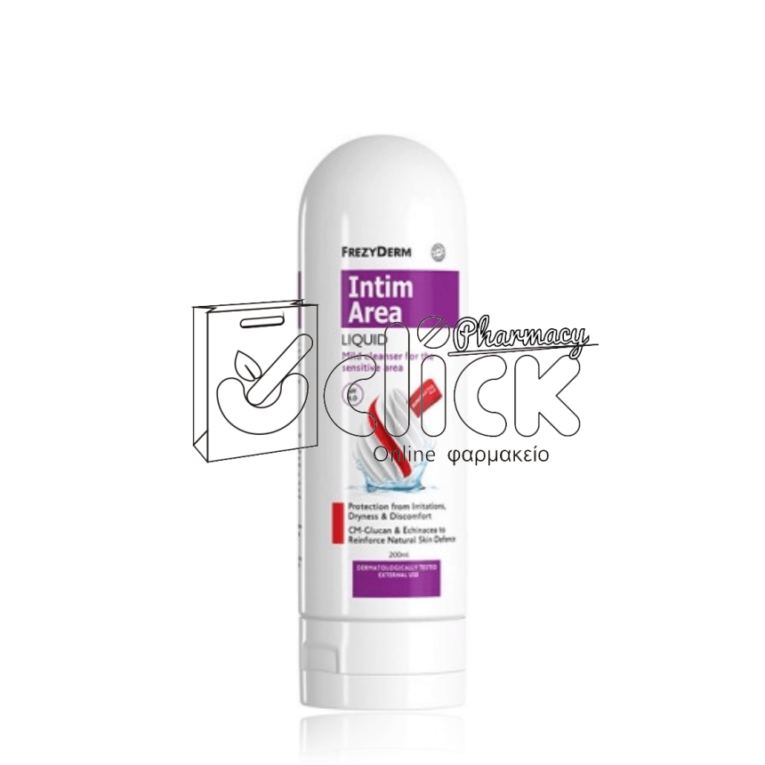 FREZYDERM Intim Area Liquid Καθαριστικό Ευαίσθητης Περιοχής 200ml