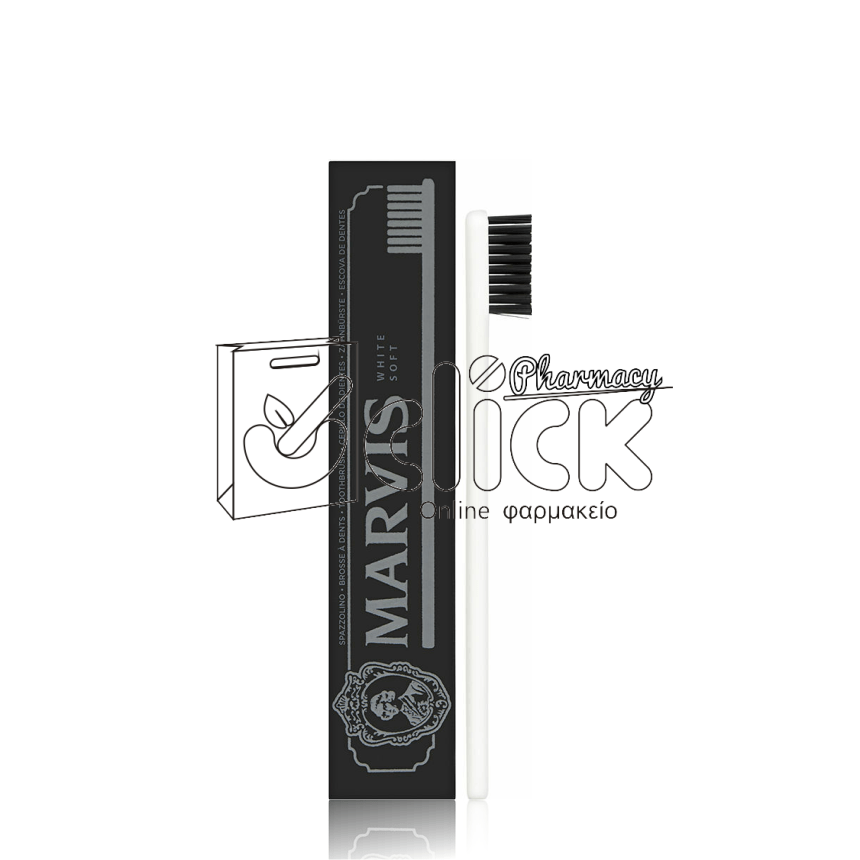 MARVIS White Soft Toothbrush Οδοντόβουρτσα