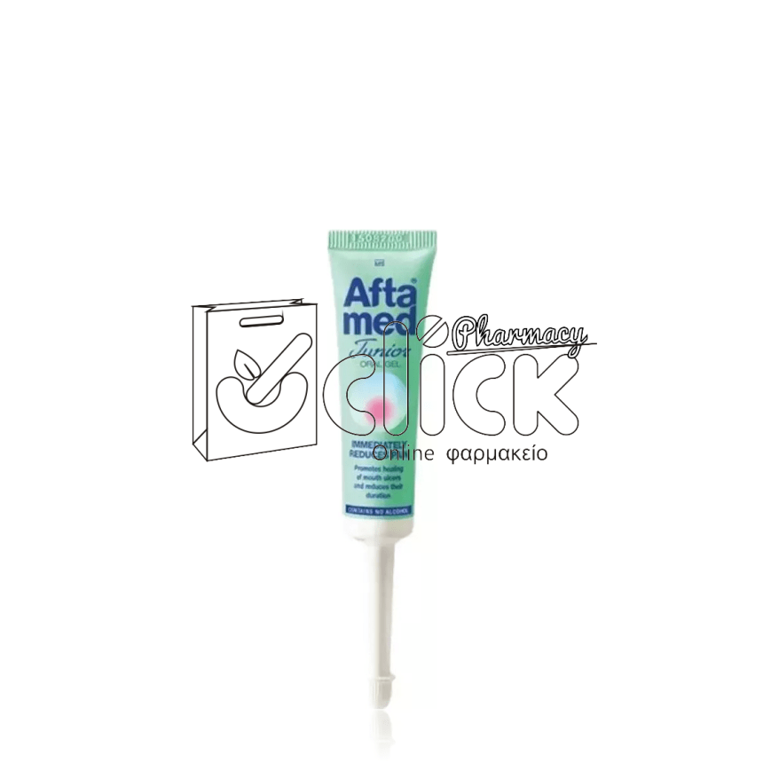 AFTAMED Junior Oral Gel Στοματική Γέλη για Παιδιά 10ml