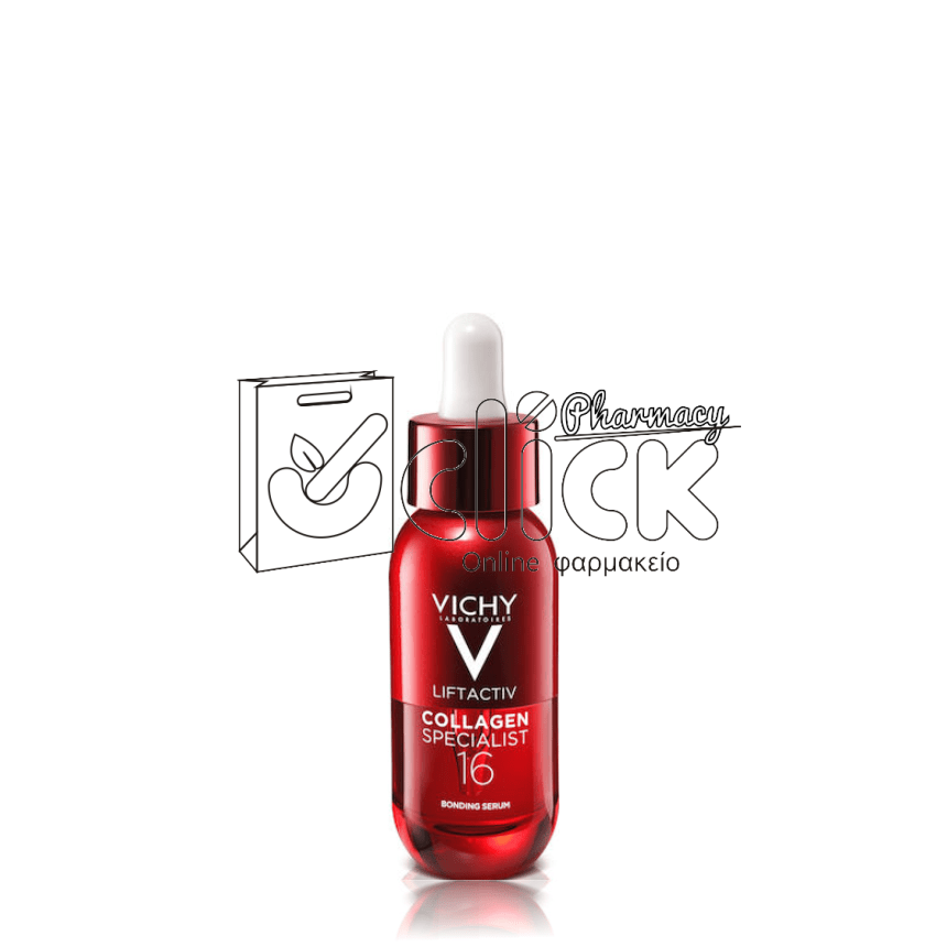VICHY Liftactiv Collagen Specialist 16 Bonding Serum Αντιρυτιδικός Ορός Προσώπο, 30ml