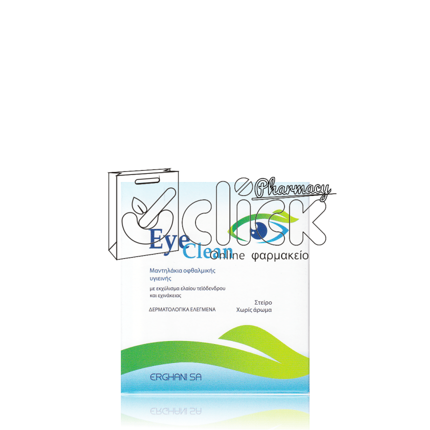 EYE CLEAN Μαντηλάκια Οφθαλμικής Υγιεινής x16τεμ