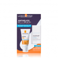LA ROCHE-POSAY Anthelios UVMUNE 400 Hydrating Cream SPF50+ Αντηλιακή Ενυδατική Κρέμα 50ml & Δώρο Toleriane Sensitive Creme Κρέμα Ενυδάτωσης 15ml