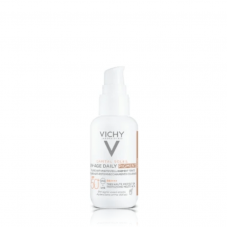 VICHY Capital Soleil UV Age Daily SPF50+ Anti-Aging Tinted Sun Cream Medium Λεπτόρρευστο Αντιηλιακό Κατά της Φωτογήρανσης με χρώμα Medium 40ml