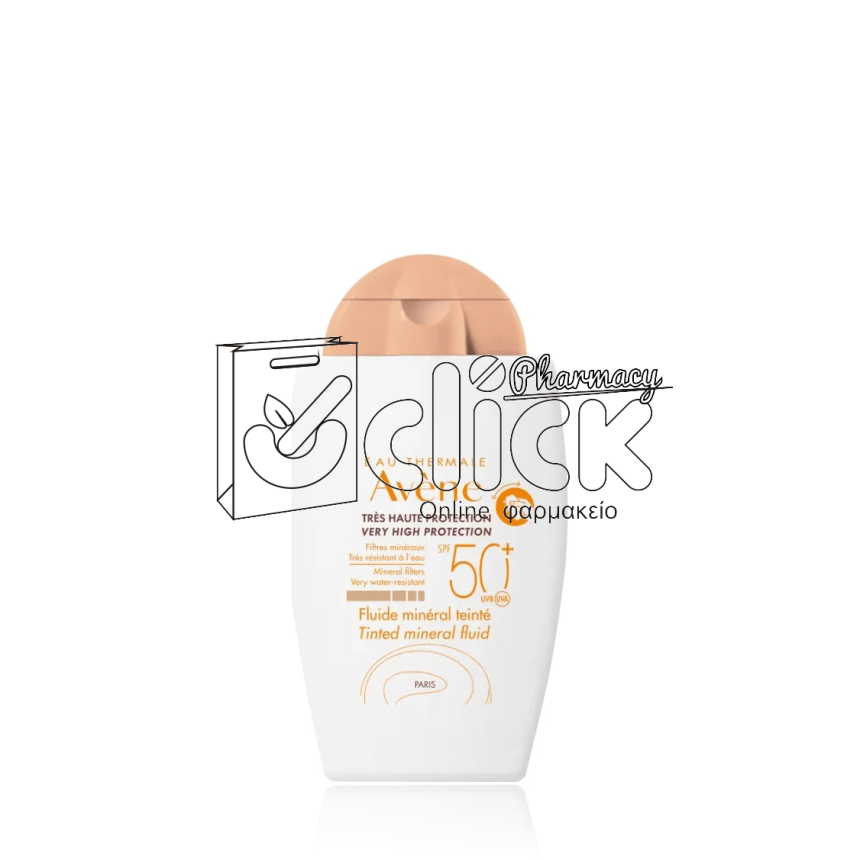 AVENE Fluide Mineral με Χρώμα SPF50+ 40ml