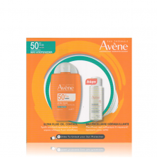 AVENE Ultra Fluid Oil Control SPF50 50ml & Δώρο Eau Micellaire Demaquillante 100ml