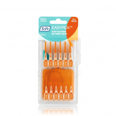 TEPE EasyPick XS/S Ενισχυμένη Ελαστική Οδοντογλυφίδα Πορτοκαλί x36τμx