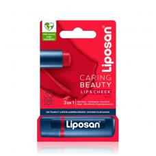 LIPOSAN Caring Beauty Lip & Cheek Balm SPF30 Red 4.8g