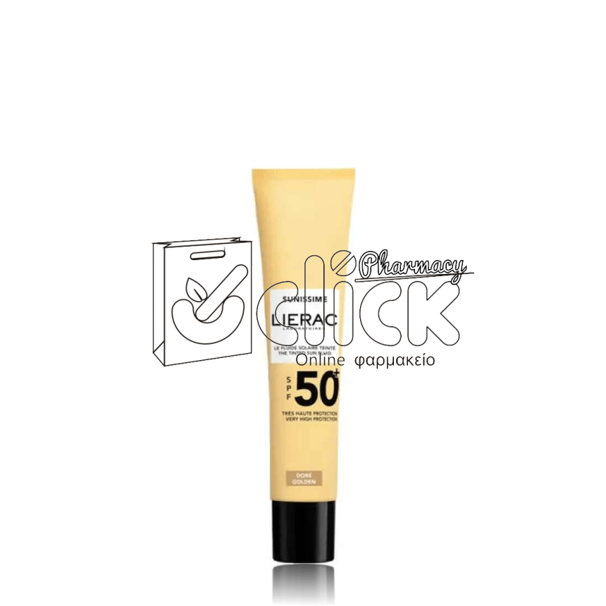 LIERAC Sunissime Το Λεπτόρρευστο Αντηλιακό Με Χρώμα SPF50+ 40ml