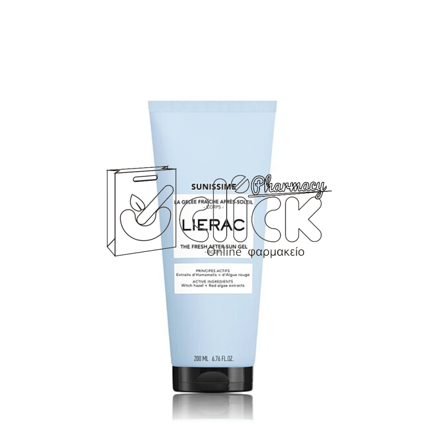 LIERAC Sunissime Το Δροσερό Gel Για Μετά τον Ήλιο 200ml