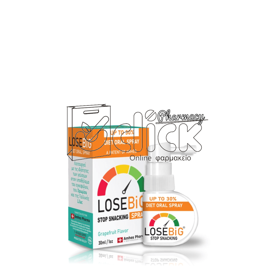LOSEBIG Stop Snacking Spray Grapefruit Flavor 30ml LOSEBIG Stop Snacking Spray Grapefruit Flavor 30ml