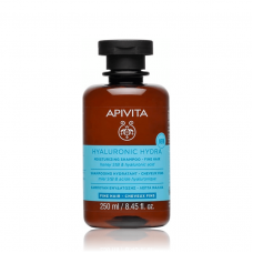 APIVITA Hyaluronic Hydra Moisturizing Shampoo for Fine Hair Σαμπουάν Ενυδάτωσης για Λεπτά Μαλλιά 250ml