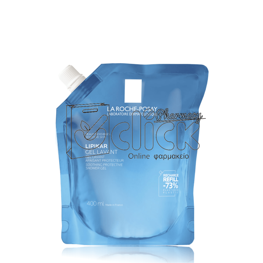LA ROCHE-POSAY Lipikar Gel Lavant Καθαριστικό Τζελ για Ευαίσθητο Δέρμα Ανταλλακτικό 400ml