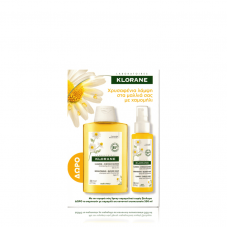 KLORANE Promo Σαμπουάν με Χαμομήλι για Ξανθά Μαλλιά 200ml & Σπρέι με Χαμομήλι 3σε1 100ml